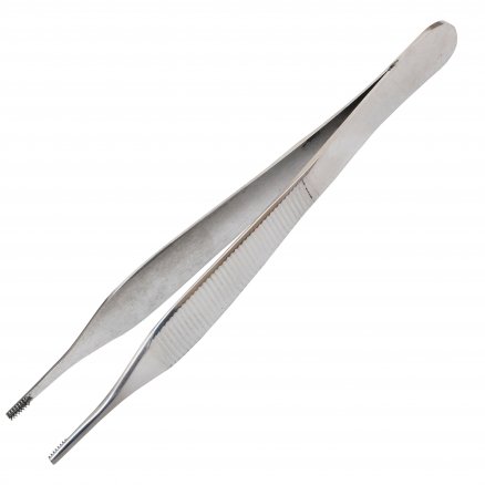 Пінцет мікрохірургічний, по Adson-Brown. Довжина 12,0 см, діаметр 0,9 мм